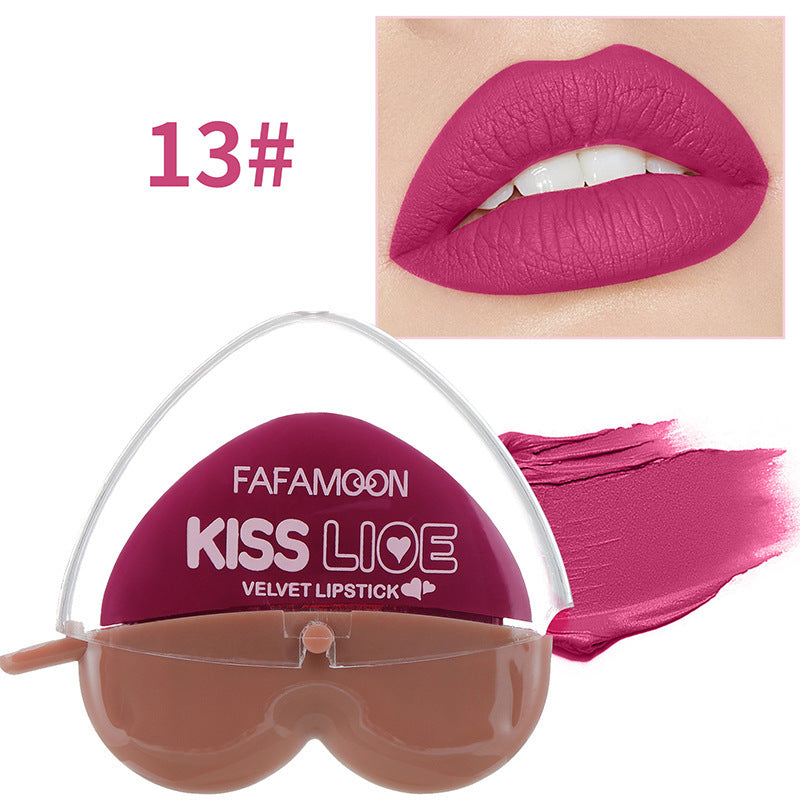 Lazy Lipstick Heart Shaped Matte