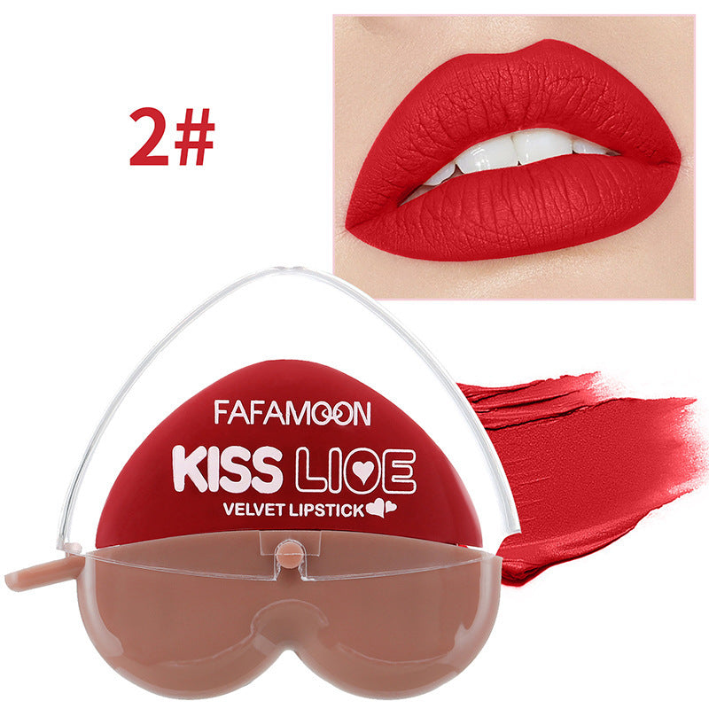 Lazy Lipstick Heart Shaped Matte