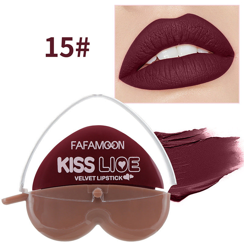Lazy Lipstick Heart Shaped Matte