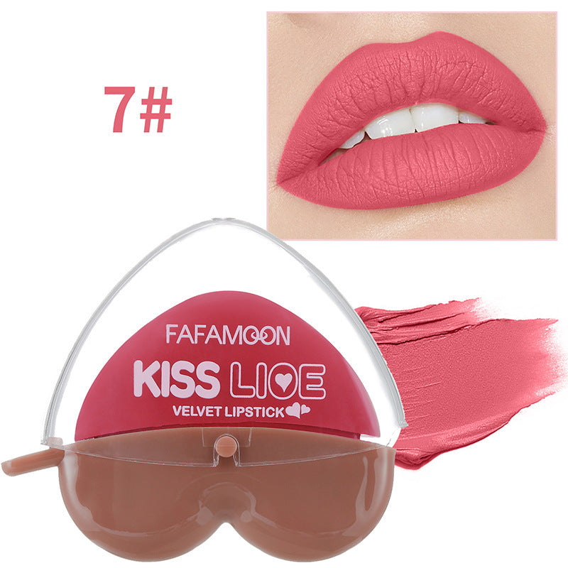 Lazy Lipstick Heart Shaped Matte