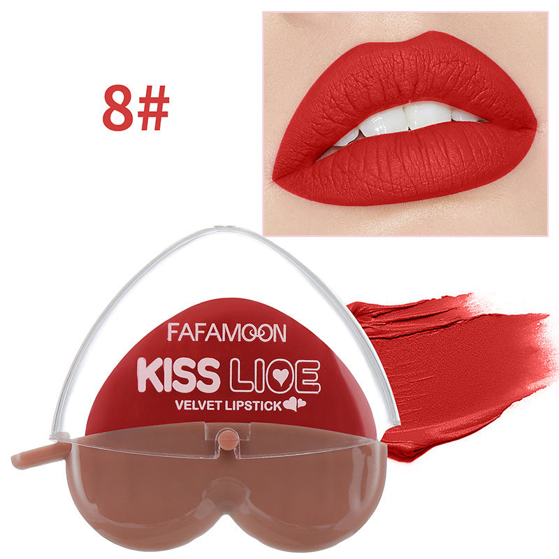 Lazy Lipstick Heart Shaped Matte
