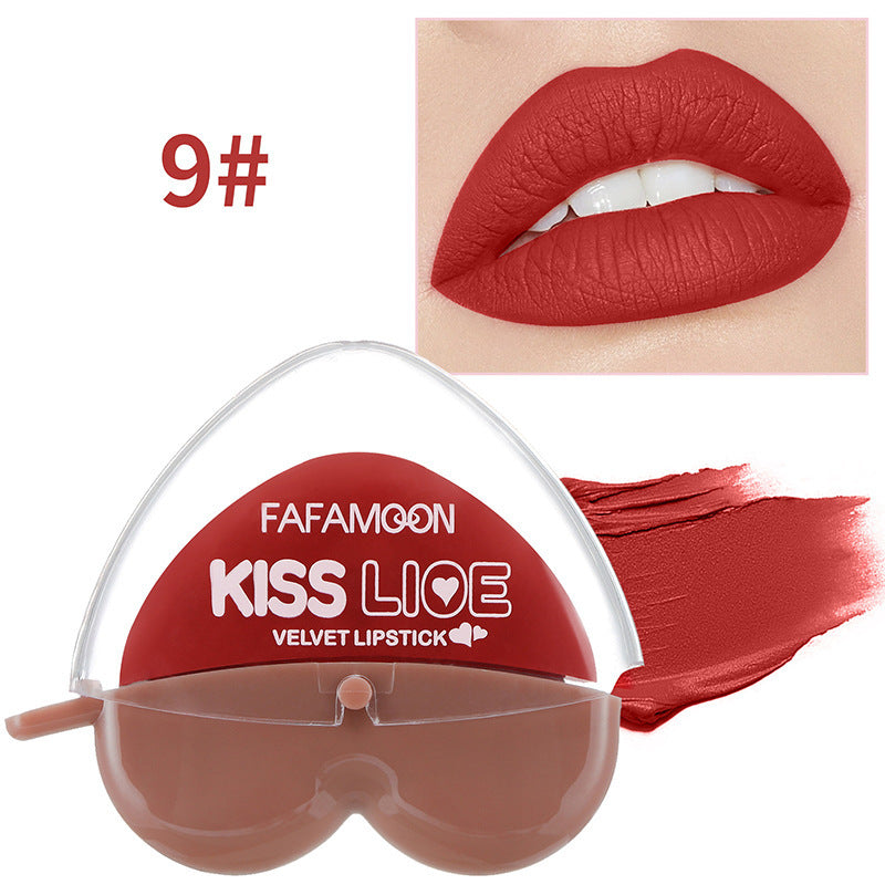 Lazy Lipstick Heart Shaped Matte