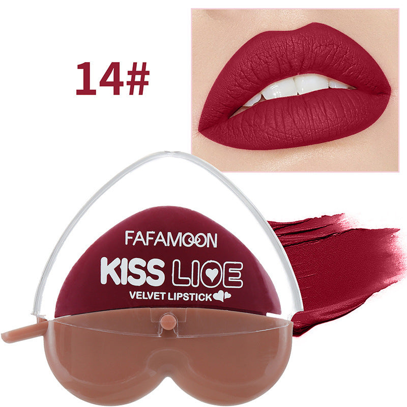 Lazy Lipstick Heart Shaped Matte