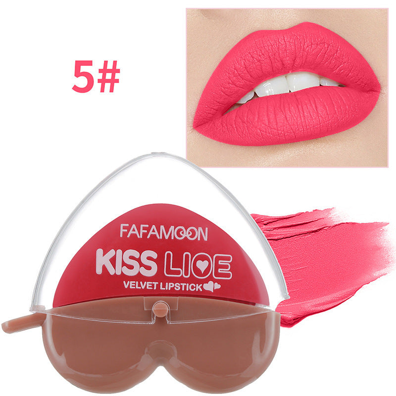Lazy Lipstick Heart Shaped Matte
