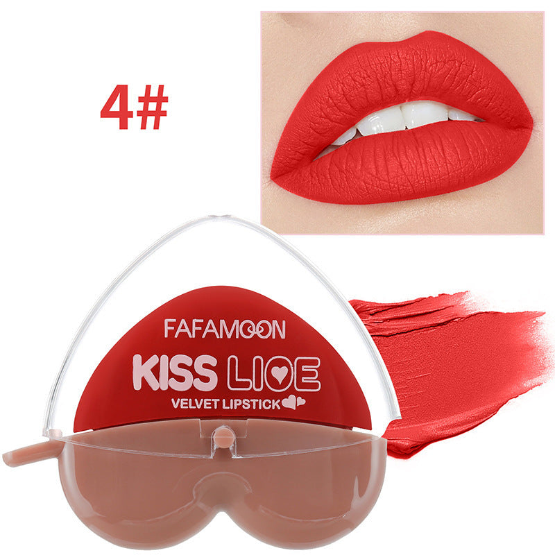 Lazy Lipstick Heart Shaped Matte