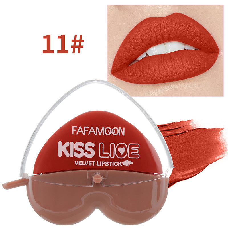 Lazy Lipstick Heart Shaped Matte