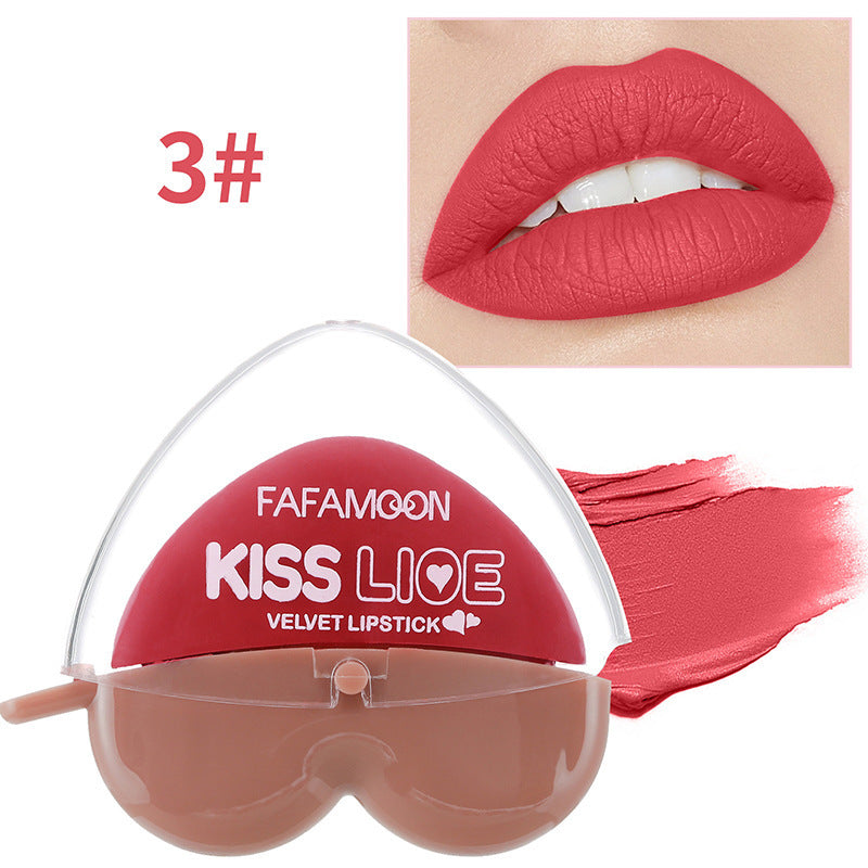 Lazy Lipstick Heart Shaped Matte