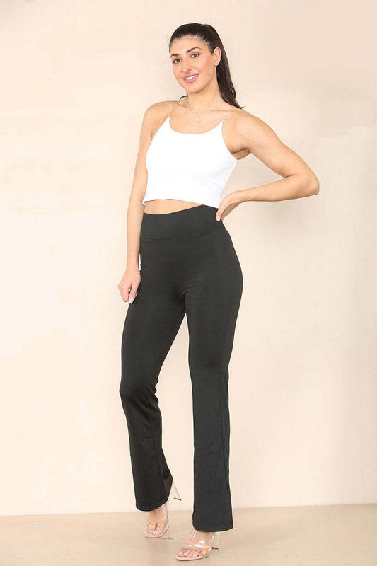 High Waisted Trousers For Women, Wide Leg Flared