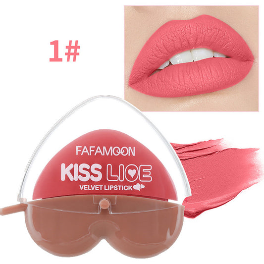 Lazy Lipstick Heart Shaped Matte