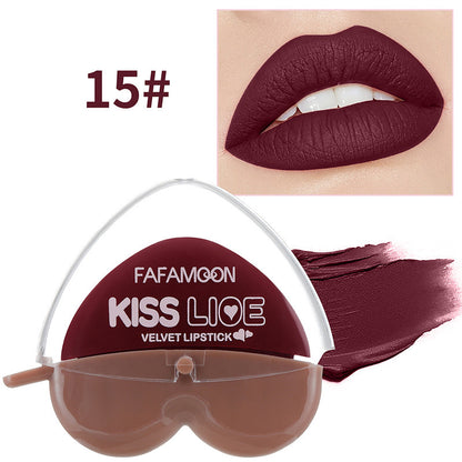 Lazy Lipstick Heart Shaped Matte