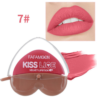 Lazy Lipstick Heart Shaped Matte