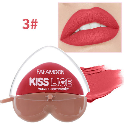 Lazy Lipstick Heart Shaped Matte
